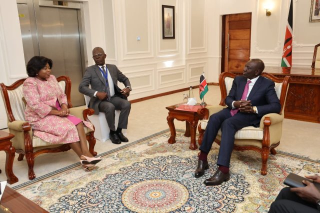 VICE-PRESIDENT OF THE REPUBLIC DISCUSSES BILATERAL COOPERATION WITH PRESIDENT OF THE REPUBLIC OF KENYA 