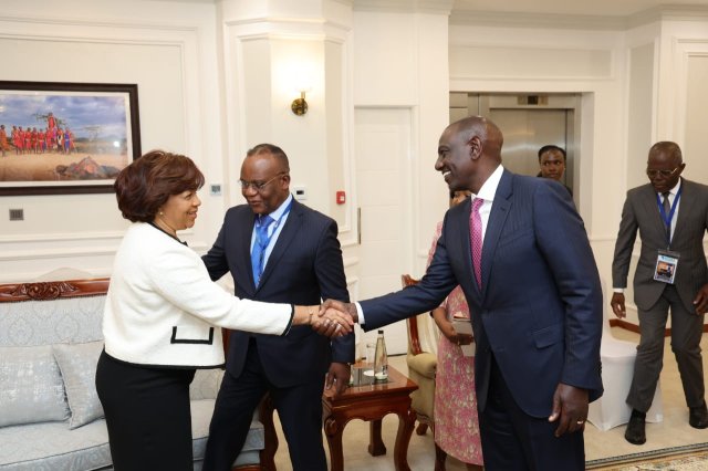 VICE-PRESIDENT OF THE REPUBLIC DISCUSSES BILATERAL COOPERATION WITH PRESIDENT OF THE REPUBLIC OF KENYA 