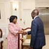 VICE-PRESIDENT OF THE REPUBLIC DISCUSSES BILATERAL COOPERATION WITH PRESIDENT OF THE REPUBLIC OF KENYA 