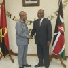 GENERAL MASSANO VISITS THE ANGOLAN EMBASSY IN NAIROBI 