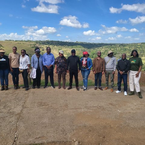 ENVIRONMENT MINISTER VISITS NAIROBI NATIONAL PARK