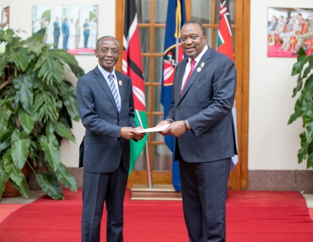 Encontro com o Presidente do Quénia, Uhuru Kenyatta - The meeting with President Uhuru Kenyatta