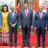 Encontro com o Presidente do Quénia, Uhuru Kenyatta - The meeting with President Uhuru Kenyatta